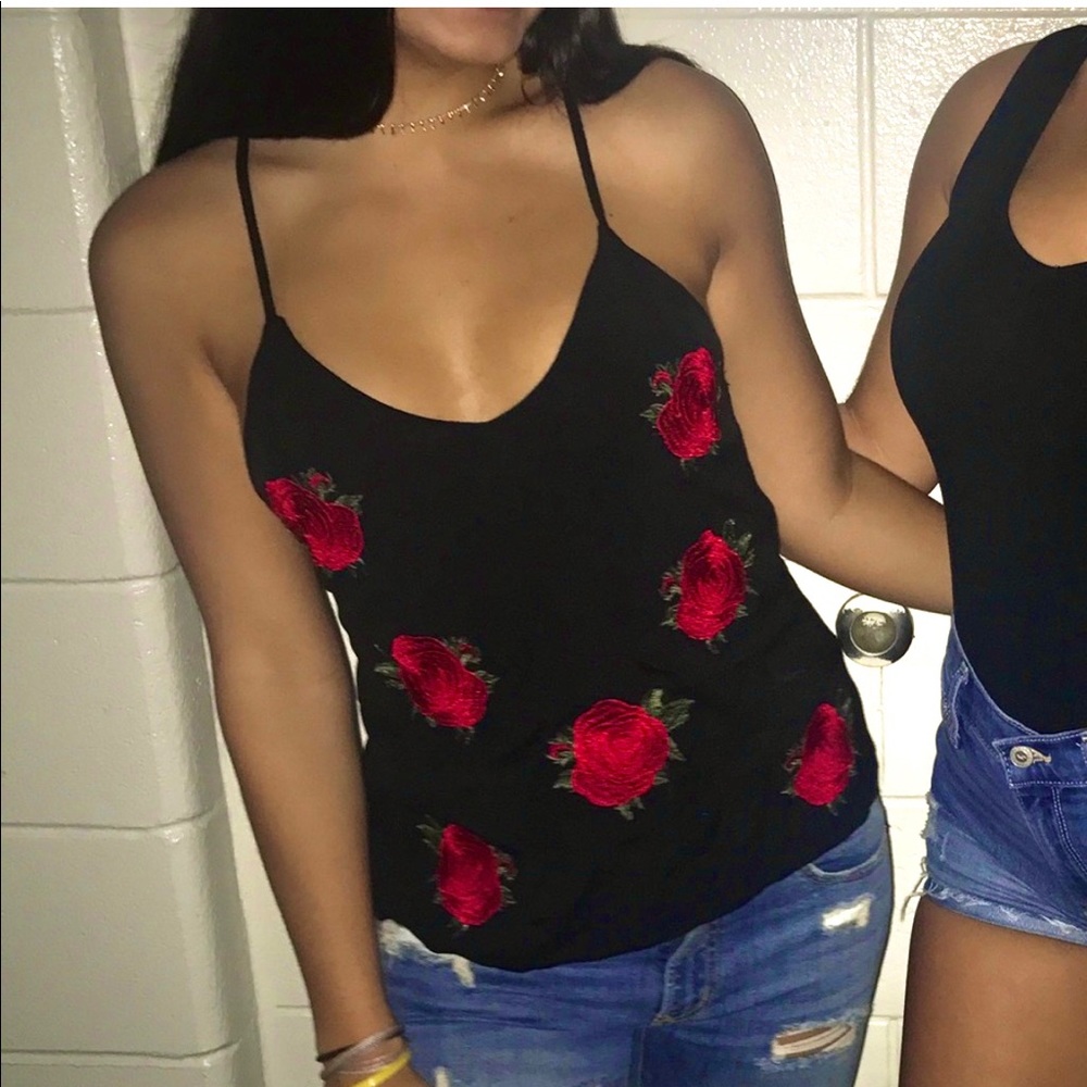 LF Rose Tank Top